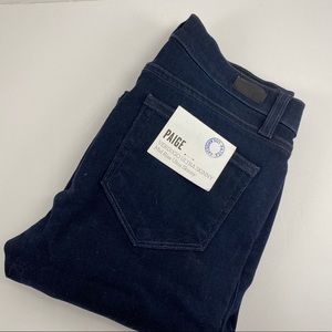 NWT PAIGE Dark Blue Skinny Jeans